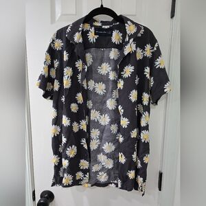 Abercrombie Daisy Button Up Short Sleeve